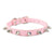 1 Row Cute Rivets Studded Dog Collar